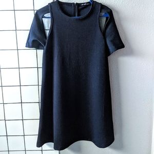 Zara W/B collection A-line dress